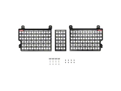 BuiltRight Industries Bedside MOLLE Rack System; Cab Wall Kit (20-25 Jeep Gladiator JT)