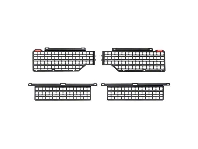 BuiltRight Industries Tacoma Bedside MOLLE Rack System; 4-Piece Kit ...