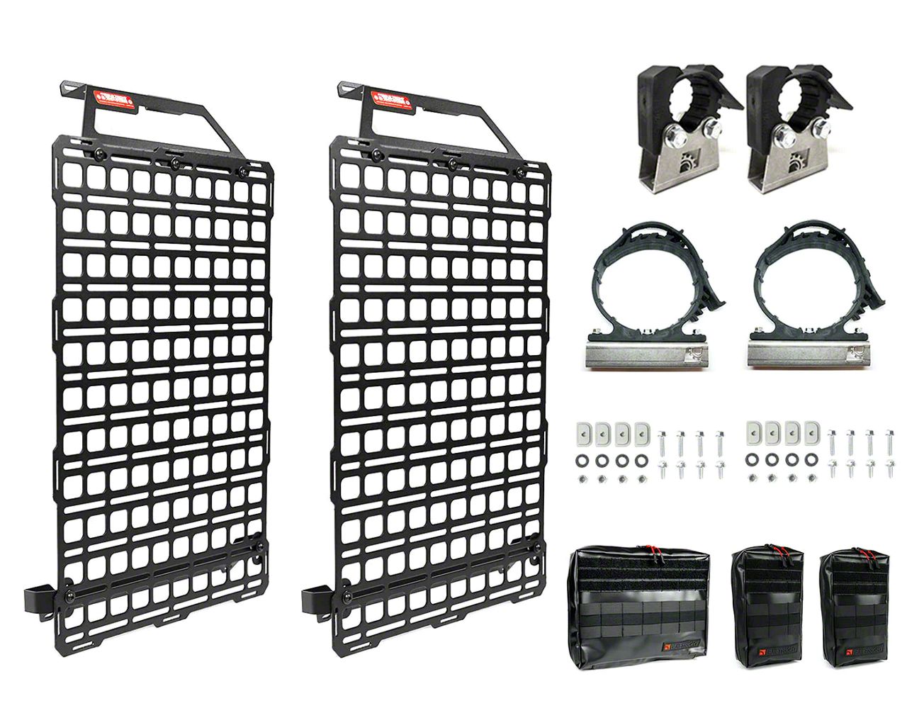BuiltRight Industries Seat Back MOLLE Panel; Stage 2 Kit 111026