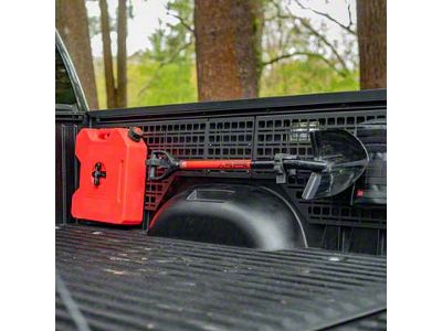 BuiltRight Industries Bedside MOLLE Rack System (22-25 Tundra w/ 5-1/2-Foot & 6-1/2-Foot Bed)