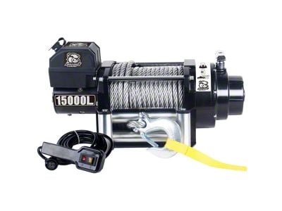 Bulldog Winch 15,000 lb. Heavy-Duty Winch (Universal; Some Adaptation May Be Required)