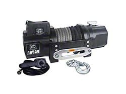 Bulldog Winch 18,500 lb. Heavy-Duty Winch with Synthetic Rope (Universal; Some Adaptation May Be Required)