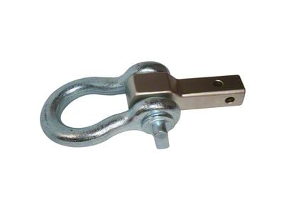 Bulldog Winch 2-Inch Receiver Hitch D-Ring Shackle Assembly; 1-1/2-Inch Shackle (Universal; Some Adaptation May Be Required)