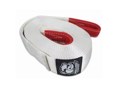 Bulldog Winch 3-Inch x 30-Foot Snatch Strap; 19,800 lb.