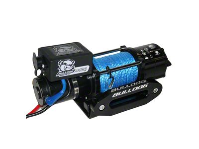Bulldog Winch 4,400 lb. Utility Winch with Synthetic Rope (Universal; Some Adaptation May Be Required)