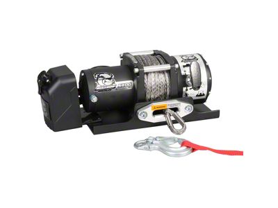 Bulldog Winch 5,800 lb. Low Profile Trailer Winch with SyntheticRope (Universal; Some Adaptation May Be Required)