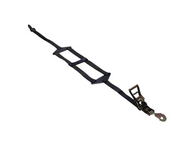 Bulldog Winch Vertical Tire Ratcheting Tie-Down Strap; H Configuration