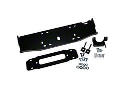 Bulldog Winch Winch Mount and Fairlead Plate Kit (07-18 Jeep Wrangler JK w/ 10th Anniversary/75th Anniversary/Hard Rock/Recon/Rubicon X Steel Bumper)