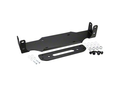 Bulldog Winch Winch Mount and Fairlead Plate Kit (18-25 Jeep Wrangler JL w/ OE Steel Winch Ready Bumper)