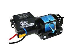 Bulldog Winch 3,400 lb. Utility Winch with Synthetic Rope (Universal; Some Adaptation May Be Required)