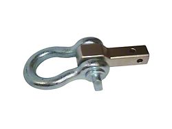 Bulldog Winch 2-Inch Receiver Hitch D-Ring Shackle Assembly; 1-1/2-Inch Shackle (Universal; Some Adaptation May Be Required)
