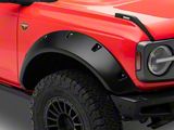 Bushwacker Pocket Style Fender Flares; Front and Rear; Matte Black (21-25 Bronco 4-Door, Excluding Raptor)