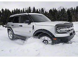 Bushwacker Pocket Style Fender Flares; Front and Rear; Matte Black (21-25 Bronco Sport)