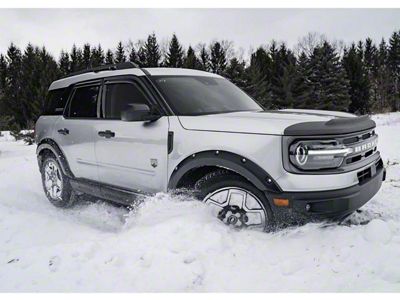 Bushwacker Pocket Style Fender Flares; Front and Rear; Matte Black (21-25 Bronco Sport)