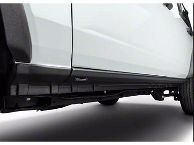 Bushwacker Trail Armor Rocker Panels; Matte Black (21-25 Bronco 4-Door)