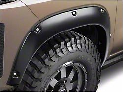 Bushwacker Pocket Style Fender Flares; Front; Matte Black (22-25 Frontier)