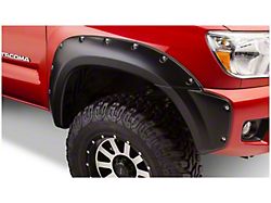 Bushwacker Pocket Style Fender Flares; Front and Rear; Matte Black (05-11 Tacoma w/ 5-Foot Bed)