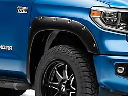 Bushwacker Pocket Style Fender Flares; Front and Rear; Matte Black (14-21 Tundra)