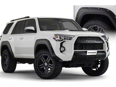 Bushwacker Pocket Style Fender Flares; Front and Rear; Matte Black (22-25 Tundra)