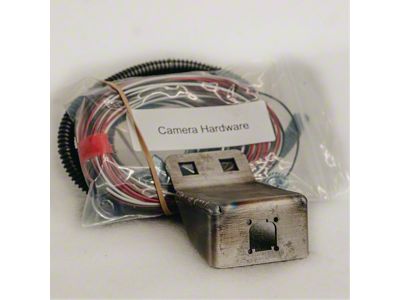 C4 Fabrication Backup Camera Relocation Kit; Black (10-24 4Runner)