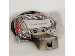 C4 Fabrication Backup Camera Relocation Kit; Raw (10-24 4Runner)