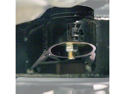 C4 Fabrication Body Mount Relocation; Black (10-24 4Runner)