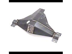 C4 Fabrication Differential Skid Plate with E-Locker Motion Guard; Raw (10-24 4Runner w/ KDSS System)