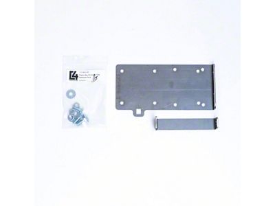 C4 Fabrication Driver Side Engine Bay Accessory Tray; Raw (10-19 4Runner)