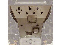 C4 Fabrication Front Skid Plate; Black (10-24 4Runner w/o KDSS System)