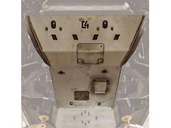 C4 Fabrication Front Skid Plate; Raw (10-24 4Runner w/ KDSS System)