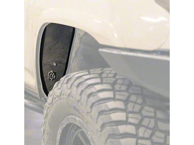 C4 Fabrication High Clearance Fender Liners; Black (10-24 4Runner)