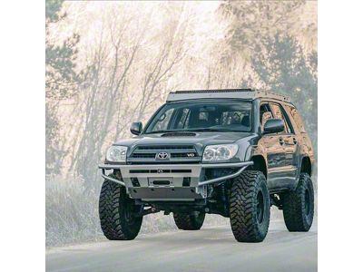 C4 Fabrication Hybrid Front Bumper without Bull Bar; Black (03-05 4Runner)