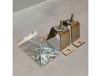 C4 Fabrication Horizontal Hi-Lift Jack Bracket; Black (Universal; Some Adaptation May Be Required)