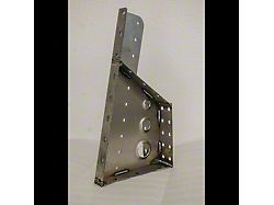 C4 Fabrication Rotopax/Maxtrax Mount without License Plate Mount; Black (Universal; Some Adaptation May Be Required)