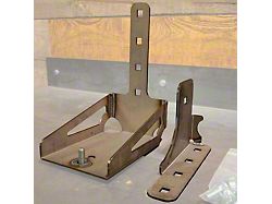C4 Fabrication Vertical Hi-Lift Jack Bracket; Black (Universal; Some Adaptation May Be Required)