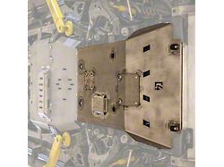 C4 Fabrication Front Skid Plate; Black (05-23 Tacoma)