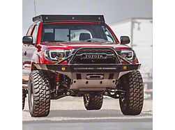 C4 Fabrication Overland Series Front Bumper with 30-Inch Light Bar Cutout; Black (12-15 Tacoma)