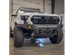 C4 Fabrication Overland Series Front Bumper with 30-Inch Light Bar Cutout; Black (24-26 Tacoma TRD Pro, TRD Off-Road)