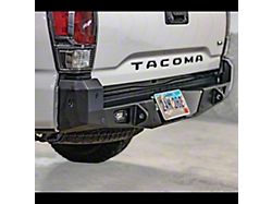 C4 Fabrication Overland Series Rear Bumper; Black (16-23 Tacoma w/o BSM)