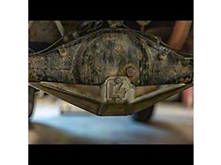 C4 Fabrication Rear Differential Skid Plate; Black (05-15 Tacoma w/ 8.40-Inch Rear Axle)