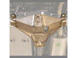 C4 Fabrication Rear Differential Skid Plate; Black (16-23 Tacoma w/ 8.75-Inch Rear Axle, Excluding SR5 & TRD Sport)