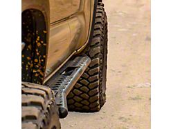 C4 Fabrication Rock Sliders; Black (16-23 Tacoma Access Cab w/ 6-Foot Bed, Double Cab w/ 5-Foot Bed)