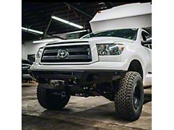 C4 Fabrication Overland Series Front Bumper with 30-Inch Light Bar Cutout; Black (07-13 Tundra)