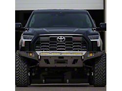 C4 Fabrication Overland Series Front Bumper with 30-Inch Light Bar Cutout; Black (22-26 Tundra)
