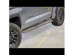 C4 Fabrication Rock Sliders; Black (22-26 Tundra CrewMax w/ 5-1/2-Foot Bed)