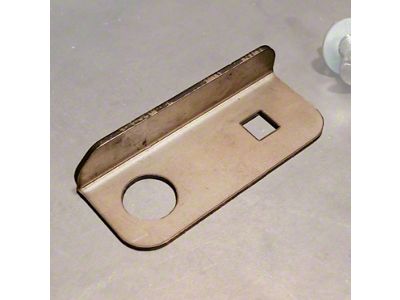 C4 Fabrication Swing Arm Ham Antenna Bracket; Raw (Universal; Some Adaptation May Be Required)