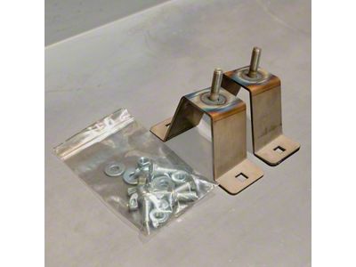 C4 Fabrication Vertical Hi-Lift Jack Bracket; Raw (Universal; Some Adaptation May Be Required)