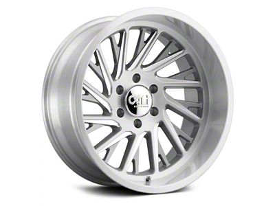 Cali Off-Road Invader Brushed 6-Lug Wheel; 22x12; -51mm Offset (05-15 Tacoma)