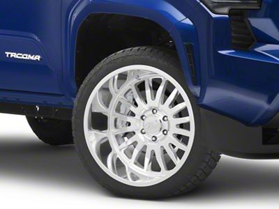 Cali Off-Road Summit Polished 6-Lug Wheel; 22x10; 0mm Offset (24-25 Tacoma)