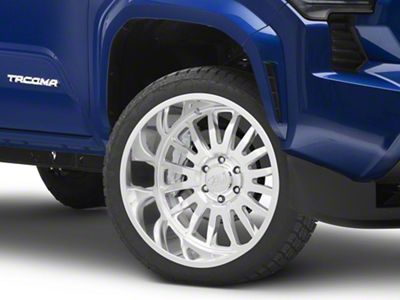Cali Off-Road Summit Polished 6-Lug Wheel; 22x12; -51mm Offset (24-25 Tacoma)